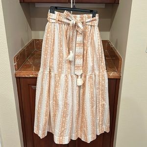 NWT Françoise Skirt in Mumbai Stripe